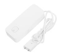 SHINEOFI Détecteur de Fuite d'eau WiFi Intelligent en Plastique Blanc Détection Haute Précision et Surveillance à Distance pour sous-Sol et Salle de Bain