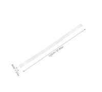 SHINEOFI Diffuseur de Lumière Flexible pour Bande LED Panneau de Diffusion Semi-Transparent Blanc Laiteux 05 MM Diffuseur pour Ruban LED Éclairage Intérieur et Studio Photo