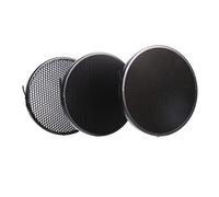 SHINEOFI Diffuseur Grille Nid Abeille pour Flash de Studio Modificateur Lumière Directionnelle avec Fixation Rapide de Léclairage pour Photographie Professionnelle