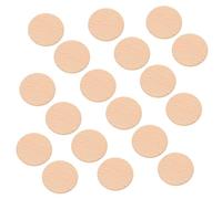 SHINEOFI Disques de bois 7 cm de diamètre en hêtre 50 pièces vierges pour décoration de porte et projets d'art et d'artisanat
