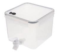 SHINEOFI Distributeur de Boissons Froide 3,2l avec Robinet, Pichet D'eau Réfrigéré en Plastique Sûr pour Jus, Thé Glacé et Eau Froide, Récipient Pratique pour Maison et Réception