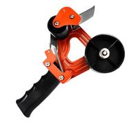 SHINEOFI Distributeur de Ruban Adhésif Manuel avec Coupe-précis pour Emballage Applicateur Portable Transparent Optimise la Découpe et Réduit le Gaspillage de Bande Adhésive