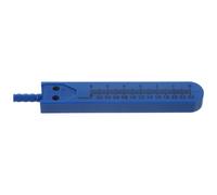 SHINEOFI Diviseur de Mesure Électrocardiogramme Bleu en Métal à Vis pour | Mesure des Ondes Cardiaques, Étui de Rangement Repère, Finition Brillante, pour Médecin et Service Couleur Aléatoire