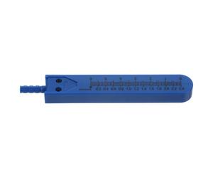 SHINEOFI Diviseur de Mesure Électrocardiogramme Bleu en Métal à Vis pour | Mesure des Ondes Cardiaques, Étui de Rangement Repère, Finition Brillante, pour Médecin et Service Couleur Aléatoire