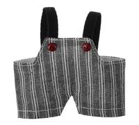 SHINEOFI DIY Vêtements pour Peluches Combinaison Rayée Rétro Coton pour Poupées Peluche Tenue Kawaii pour Animaux Peluche