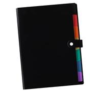 SHINEOFI Dossier De Fichiers A4 Multi-poches Extensible En Pp, Chemise De Classement De Capacité Intérieur Imperméable, Organiseur De Documents Portable Pour Bureau Et Étude