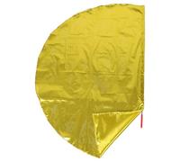 SHINEOFI Drapeau de Culte en Demi-cercle pour Garçon et Filles, Drapeaux de Danse Élégants en Tissu et Acier Inoxydable, Facile à Porter, pour Performances et Événements Sportifs