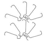 SHINEOFI Écarteurs De Branches pour Arbres Fruitiers S/m Acier Inoxydable 10 Cm 10 Pièces Jardin Verger Soutien Formation Développement Horizontal