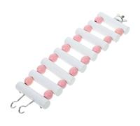 SHINEOFI Échelle Bois pour Hamster Petit Animal Escalade Sécurisé et Pont Suspendu Multifonction pour Cage de Hamster Nain à Ronger et Accessoire Éducatif