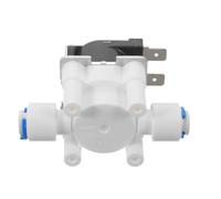 SHINEOFI Électrovanne pour Distributeur D'eau Structure Compacte en Pom, Fonction D'arrêt Automatique e Connexion Rapide, pour Bureau ou Salle de Thé