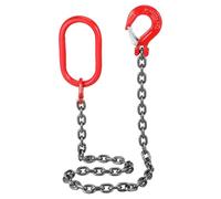 SHINEOFI Élingue de Levage à Chaîne une Branche 1 Tonne Acier Manganèse