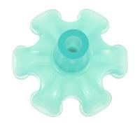 SHINEOFI Embout Caoutchouc Antidérapant pour Béquilles Base Six Branches Offrant Stabilité Verticale et Ajustement Flexible pour Promenades en Extérieur