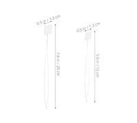 SHINEOFI Enfile-Aiguilles Longs en Fil d'Acier 20 Pièces pour Couture et Broderie au Point de Croix Accessoire de Couture Manuel Outil d'Enfilage Précis pour Punch Needle et Loisirs