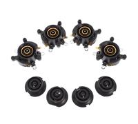 SHINEOFI Ensemble 4 Pièces Coupleurs Thermostat de Base pour Bouilloire Électrique Ac90-250V Accessoires de Remplacement Universels Contrôle Température Sécurisé Compatible Bouilloires