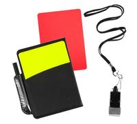 SHINEOFI Ensemble de Cartons Rouges et Jaunes de Football pour Arbitres
