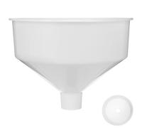 SHINEOFI Entonnoir Cuisine Grand Format en Plastique Alimentaire Entonnoir Portable pour Remplissage de Bière Huile et Boissons Outil Pratique Anti-Débordement Taille Large pour