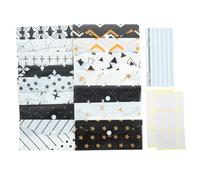SHINEOFI Enveloppes Budget PVC avec Feuilles de des Dépenses et Autocollants Organisateur Pratique pour de Portefeuille et