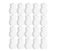 SHINEOFI Éponge Absorbante D’Huile Flottante Ananas pour Piscine, 20 Pièces | Mousse Blanche Légère et Douce, pour Film de Surface et Résidus de Crème Solaire