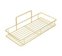 SHINEOFI Étagère Paroi de Douche sans Perçage Organisateur Murale pour Salle de Bain Étagère de Rangement pour Brosses à Dents et Dentifrice