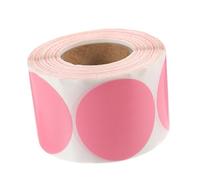 SHINEOFI Étiquettes Thermiques Adhésives Rondes Résistantes à Eau Autocollants pour Impression Adresse Surface Mate Tactile Étiquetage Facile et