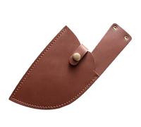 SHINEOFI Étui à Couteau en Cuir de Vache Véritable Protège-Lame Réutilisable pour Couteaux de Chef Taille Moyenne Couverture de Protection Pratique Cuisine Domestique Housse Résistante