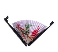 SHINEOFI Éventail Pliable Chinois Vintage Léger Décoration Élégante Cadeau Féminin Petit Accessoire Mains Portable