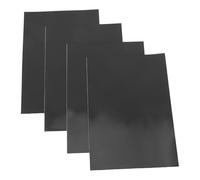 SHINEOFI Feuilles Magnétiques Souples Autocollantes A4 Découpables et Flexibles en Caoutchouc Lot de 4 pour Bricolage, Étiquettes Murales et Décoration Maison