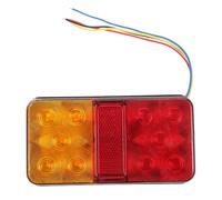 SHINEOFI Feux Arrière à LED 10led pour Camions et Remorques 24v Kit D’éclairage de Remorque Solide Feux de Position de Gabarit Éclairage Puissant et Visibilité Nocturne Optimale