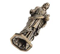 SHINEOFI Figurine Miniature de Jésus en Laiton Petite Sculpture Décorative pour Bureau et Micro-Jardin Statuette Spirituelle pour Décoration Intérieure et Ornement Religieux Modèle