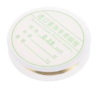 SHINEOFI Fil de Cuivre Flexible 0,25mm pour Fabrication de Composants de Lame de Soufflet de Suona, Fil Métallique Précis et Facile à Travailler pour Éducation Musicale et Artisans