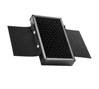 SHINEOFI Flash Spot Filter Portable avec Grille Honeycomb Directionnel de Lumière pour Réflecteur Softbox et Compact pour Flash