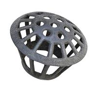 SHINEOFI Garde-descente Fonte Crépine Ronde pour Gouttière Anti-obstruction Couverture Drain Extérieur Robuste pour Évacuation Rapide Couleur Aléatoire Couleur Aléatoire