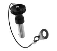 SHINEOFI Goupille de Verrouillage à Bille en Acier Inoxydable pour | Bouton de Traction et Câble, Auto-alignement, Position Longitudinale Stable, Usage Touring et Line Array