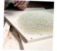 SHINEOFI Granulés de Colle Thermofusible Blanche pour Plaqueuse Adhésif Haute Température et Transparent Compatible Machines de Placage pour Meubles et Bricolage