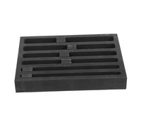 SHINEOFI Graphite Ingot Mold For Metal Casting With Multihole Design And Movable Baffles High Purity Graphite Crucible For Jewelry Refining And Industrial Melting