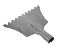 SHINEOFI Grattoir à Glace Pratique en Acier Robuste, Petite Pelle à Glace Dents Crantées, 1 Pièce, pour Déneigement Extérieur et Dégivrage Voiture, Outil Petit Brise-Glace Polyvalent