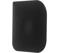 SHINEOFI Grattoir de Cuisine Plastique Noir Racloir Pratique pour Poêles et Casseroles Nettoyeur Anti-rayures pour Planchas Spatule Pâtissière Multifonction Compacte