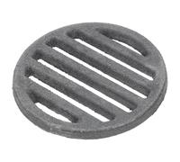 SHINEOFI Grille de Foyer Ronde Ignifugée 10 CM en Acier pour Poêle à Bois et Cheminée Accessoire de Barbecue Extérieur Ventilation Optimale Entretien Facile Usage Jardin et Terrasse