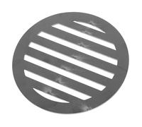 SHINEOFI Grille de Remplacement en Fonte pour Barbecue au Charbon de Bois Plaque Ronde 145 MM Ventilation Améliorée pour Chaleur Constante Utilisation en Extérieur pour Camping et