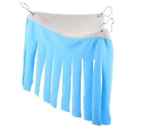 SHINEOFI Hamac pour Petit Animal De Compagnie Refuge D’Angle en Tissu Léger Bleu Clair pour Hamster Cochon D’Inde Lapin Furet Petit Rongeur