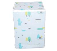 SHINEOFI Housse de Machine à Laver avec Roll Up Protection Étanche et Poussière pour Lave Linge à Chargement Haut Compatible avec Divers Modèles