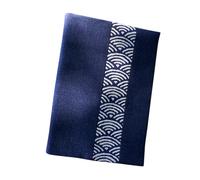 SHINEOFI Housse de Protection Lin Fait Main pour Étui Décoratif Lavable Protège Coins et Couverture Pochette Pratique pour Carnet et Manuel