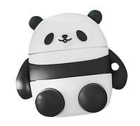 SHINEOFI Housse de Protection pour Écouteurs sans Fil Forme de Panda Cartoon Étui Aux Chocs Compatible avec Airpods et Design Attrayant pour Protection