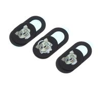 SHINEOFI Housse De Protection pour Webcam Ordinateur Portable Et Tablette Motif Chien Mignon 3 Pièces Abs Ultra-Mince Anti-espionnage Protection Vie Privée Usage Bureautique Et Mobile Bleu Et Blanc