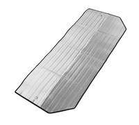 SHINEOFI Housse Extérieure Imperméable pour Climatiseur 1,5 Puissance Taille M en Film Aluminium Crochet, Protection Anti-pluie et UV pour Unité de Climatisation D'hiver et Toutes Saisons