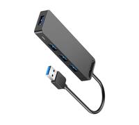 SHINEOFI Hub USB Ports Répartiteur Multi Port Portable Compatible Clavier Souris USB Drive Résistant Haute Température pour Ordinateur et PC Portable