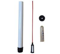 SHINEOFI Indicateur à de de Fleurs Niveau Plastique Pot en d'eau Blanc Fonction de Rappel Facile Utiliser pour Jardin et Serrage