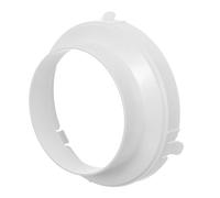 SHINEOFI Interface Structure de Rainure D'étanchéité de Conduit D'échappement en Plastique Blanc pour Fête Estivale pour Climatiseur Portable en Bureau ou Location