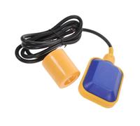 SHINEOFI Interrupteur à Flotteur Câble 2 M pour Réservoir D'eau, Contrôleur Automatique Niveau Liquide, Flotteur Robuste en Plastique, Adapté Pompe Submersible Piscine, Cuve, Bac Eau