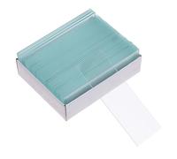 SHINEOFI Jeu de Lames de Microscope en Verre 7101 Lamelles Couvre-objets 22x22 Mm Transparentes, Accessoires Précis pour Analyse Biologique, Médicale et Botanique en Laboratoire